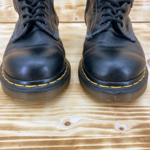 Dr. Marten 14 Eyelet Mid Calf Leather Boot Sz 8 - Picture 11 of 15